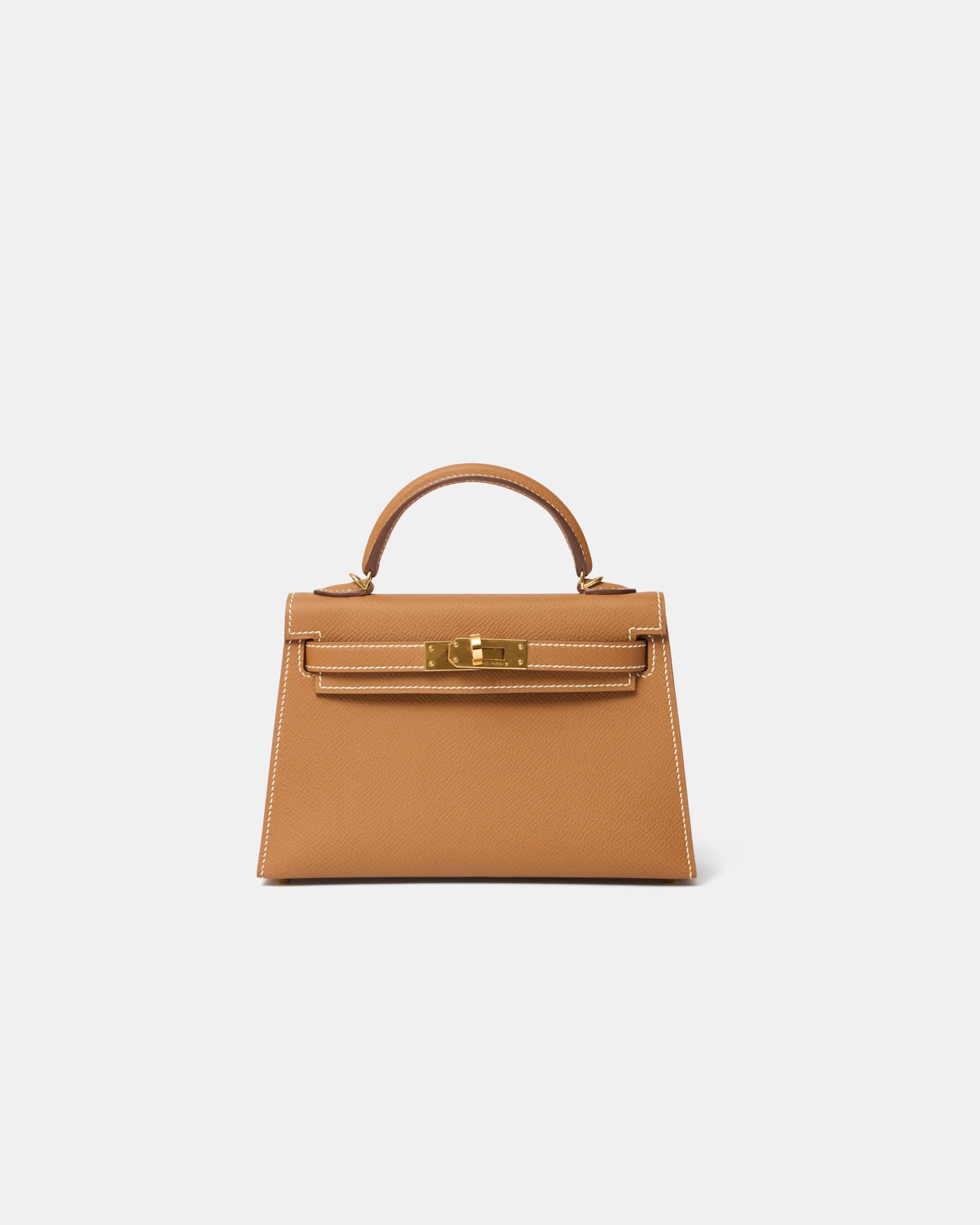 Hermes Mini Kelly 20 Gold Epsom GHW