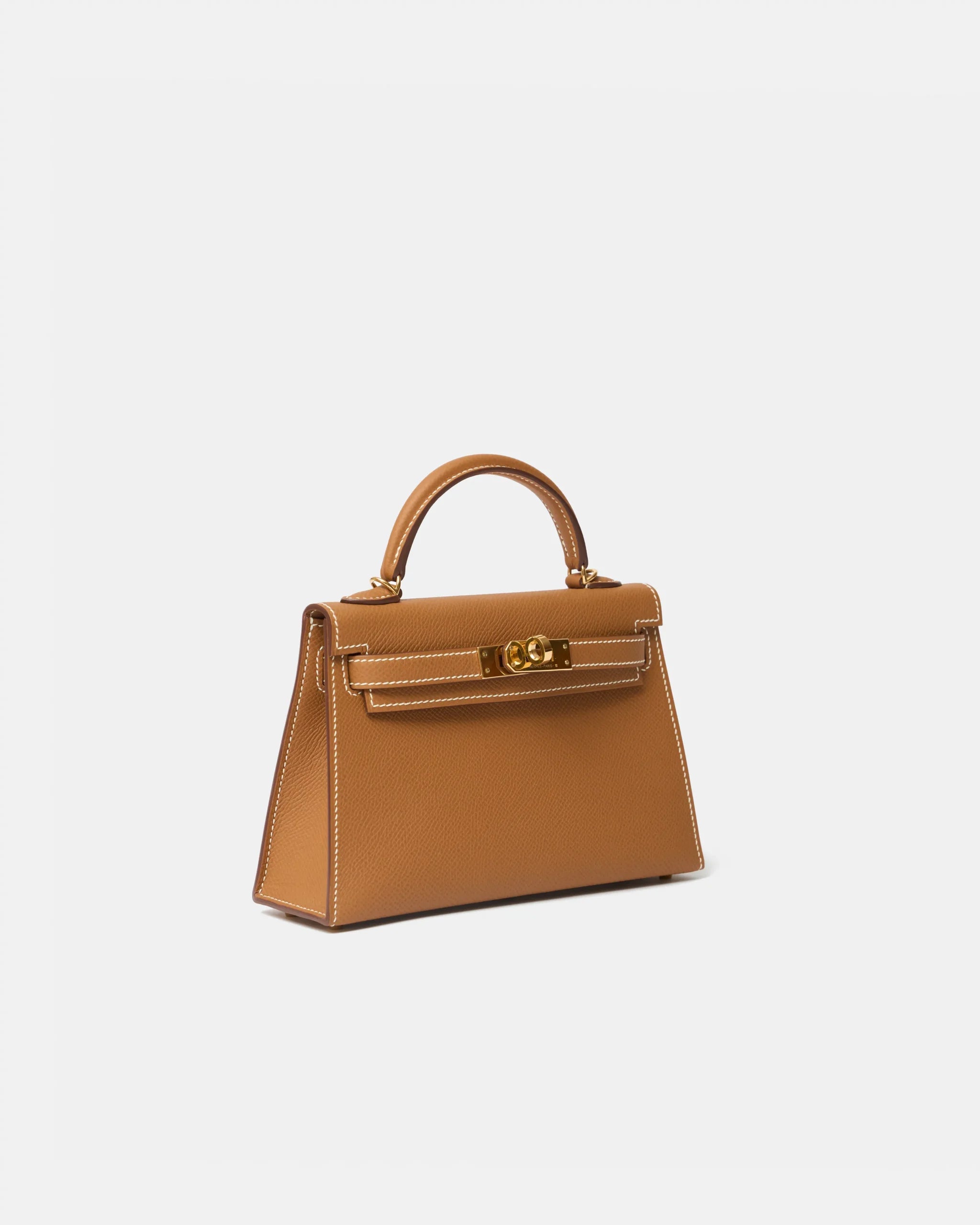 Hermes Mini Kelly 20 Gold Epsom GHW