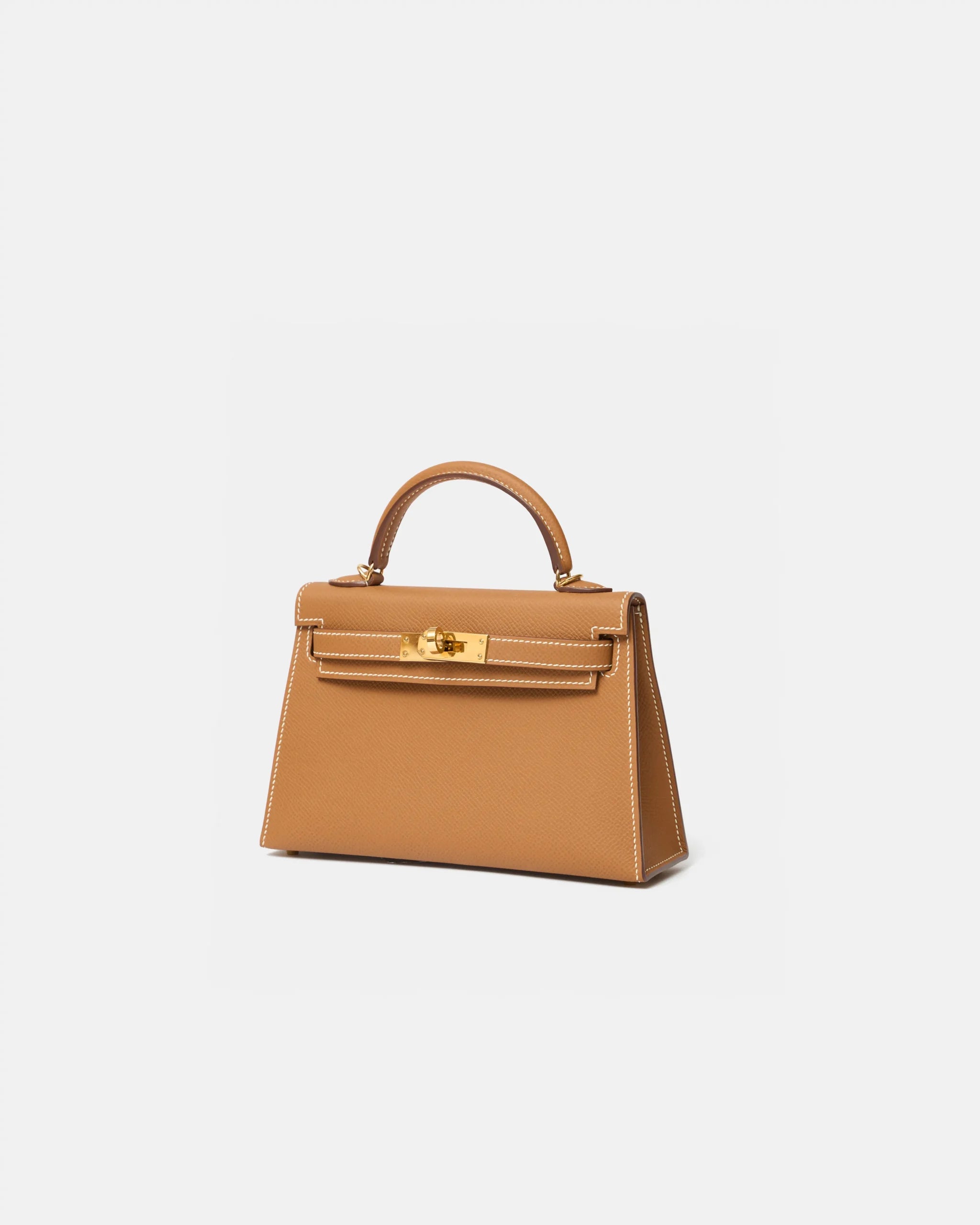 Hermes Mini Kelly 20 Gold Epsom GHW