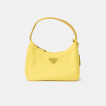 Prada Re-Edition 2000 Yellow Hobo Bag