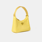 Prada Re-Edition 2000 Yellow Hobo Bag
