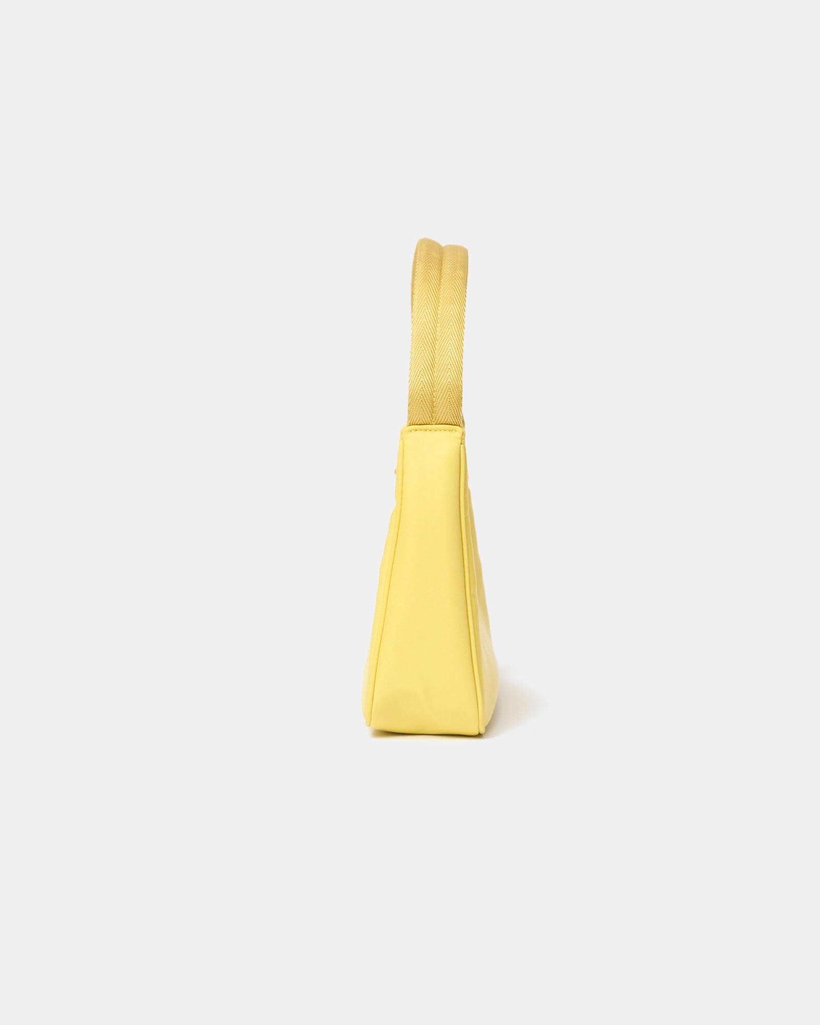 Prada Re-Edition 2000 Yellow Hobo Bag