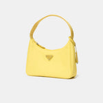 Prada Re-Edition 2000 Yellow Hobo Bag