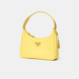 Prada Re-Edition 2000 Yellow Hobo Bag