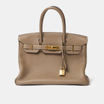 Hermès Birkin 30 Etoupe Togo GHW