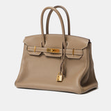 Hermès Birkin 30 Etoupe Togo GHW