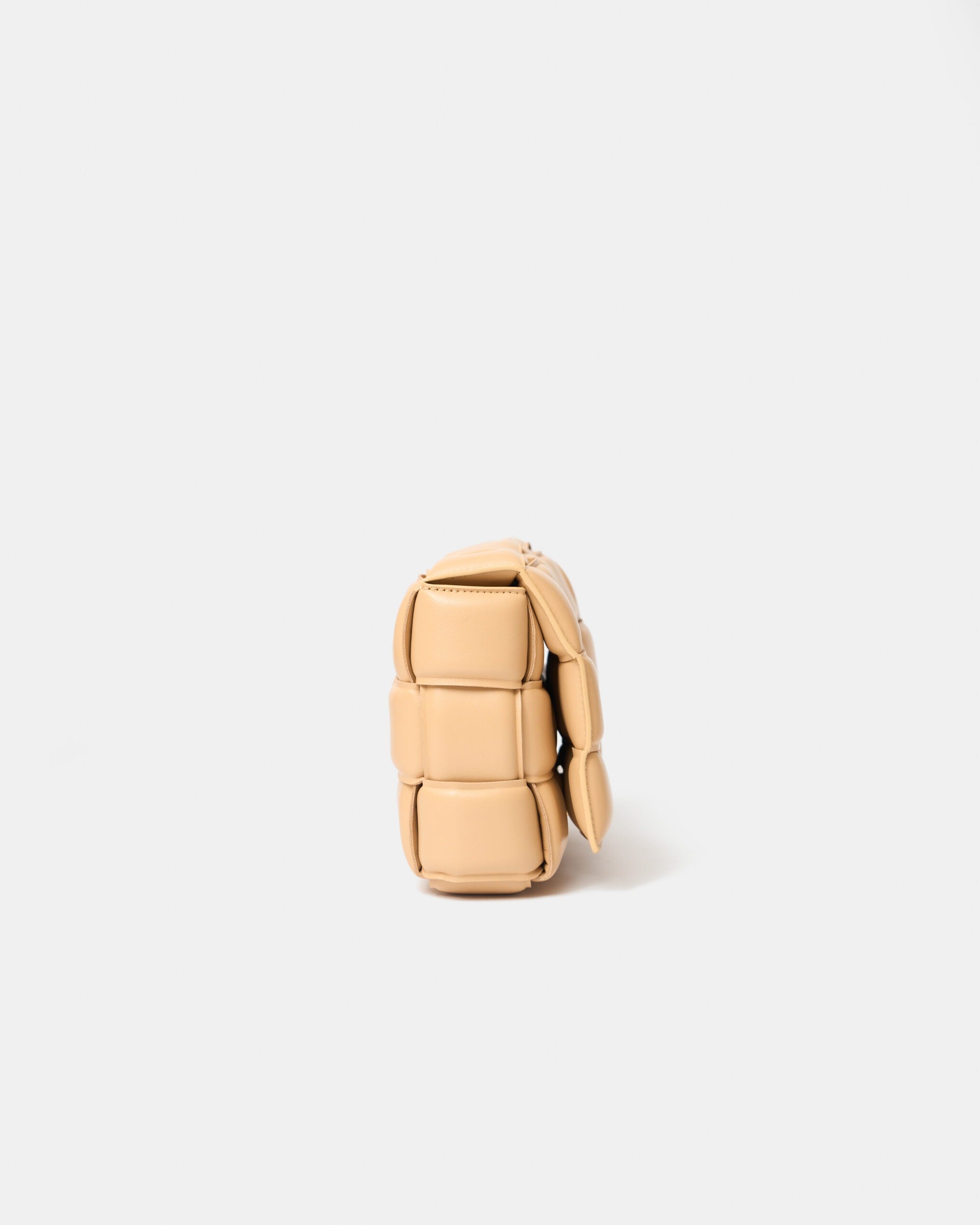 Bottega Veneta Padded Cassette Almond Gold