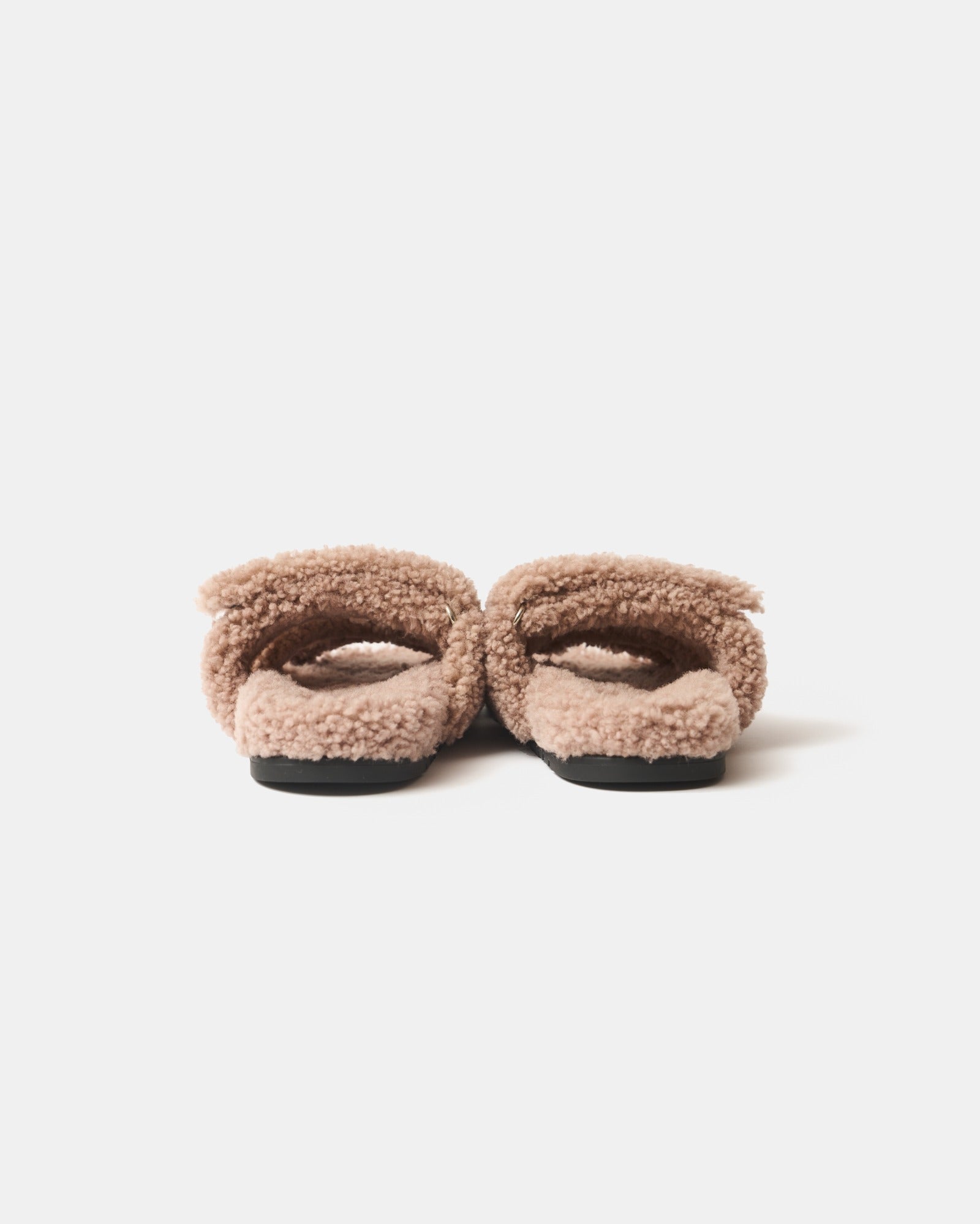 Hermès Chypre Bois De Santal Peau Lainee Sandals