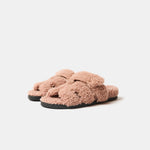 Hermès Chypre Bois De Santal Peau Lainee Sandals