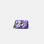 Fendi Baguette Purple Sequined Bag