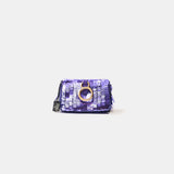 Fendi Baguette Purple Sequined Bag
