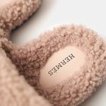 Hermès Chypre Bois De Santal Peau Lainee Sandals