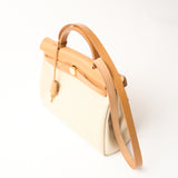 Hermès Herbag 31 Beton Toile Militaire GHW