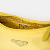 Prada Re-Edition 2000 Yellow Hobo Bag