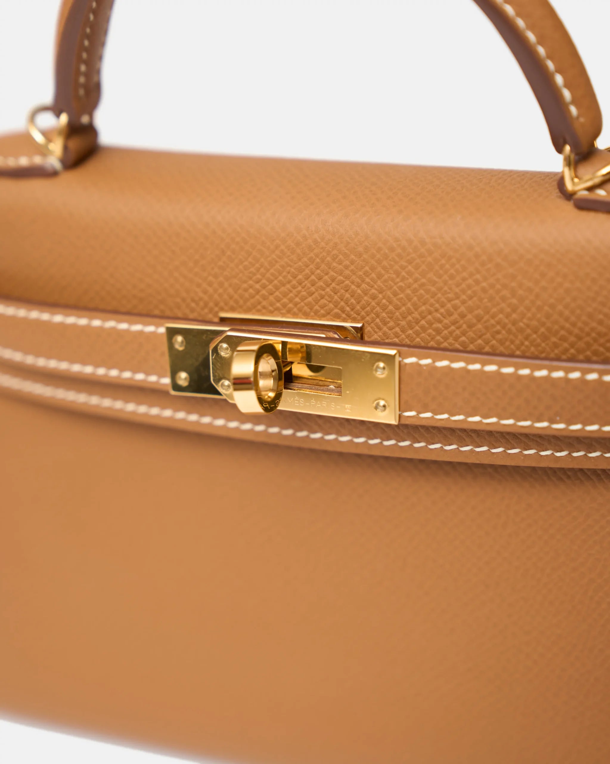 Hermes Mini Kelly 20 Gold Epsom GHW