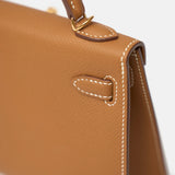 Hermes Mini Kelly 20 Gold Epsom GHW