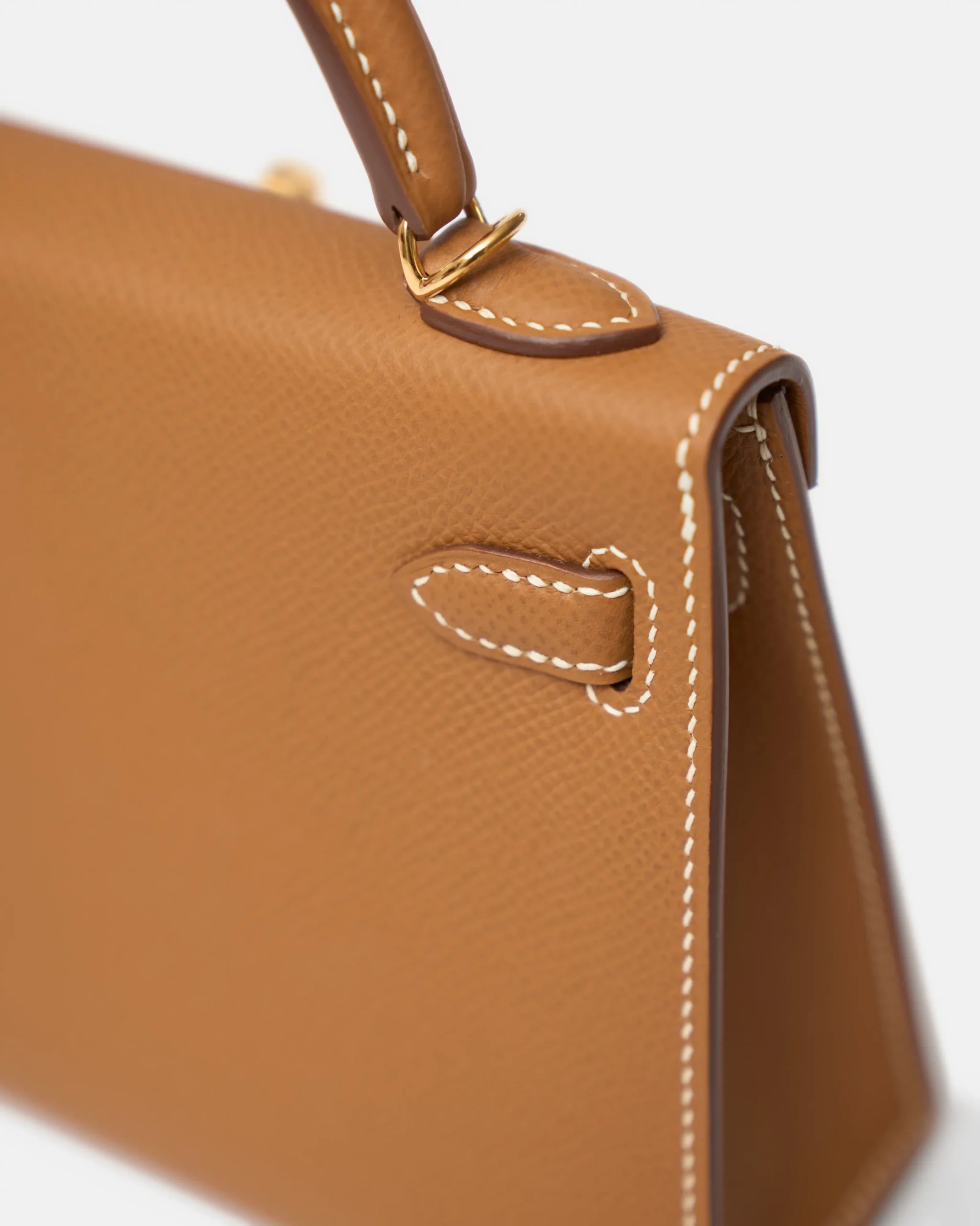 Hermes Mini Kelly 20 Gold Epsom GHW