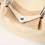 Hermès Mini Lindy 16 Nata Clemence PHW