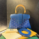 Goyard Saigon Souple Mini Blue Bag