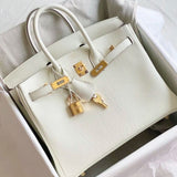 Hermes Birkin 25 Gris Pale Togo Ghw