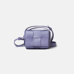 Bottega Veneta Candy Cassette Crossbody in Wisteria color and Lambskin Leather