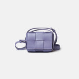 Bottega Veneta Candy Cassette Crossbody in Wisteria color and Lambskin Leather