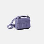 Bottega Veneta Candy Cassette Crossbody in Wisteria color and Lambskin Leather