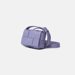 Bottega Veneta Candy Cassette Crossbody in Wisteria color and Lambskin Leather