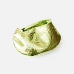 Bottega Veneta Jodie Mini Clutch bag in Chlorophyll color and Mettalic Leather