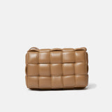 Bottega Veneta Padded Cassette Crossbody bag in Caramel color and Lambskin Leather