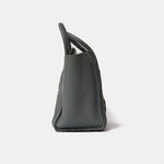 Celine Luggage Handbag in Grey color and Drummed (Grained) Calfskin Leather