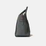 Celine Luggage Handbag in Grey color and Drummed (Grained) Calfskin Leather