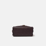 Chanel 25 shoulder bag in brown color and grained calfskin material in GHW 