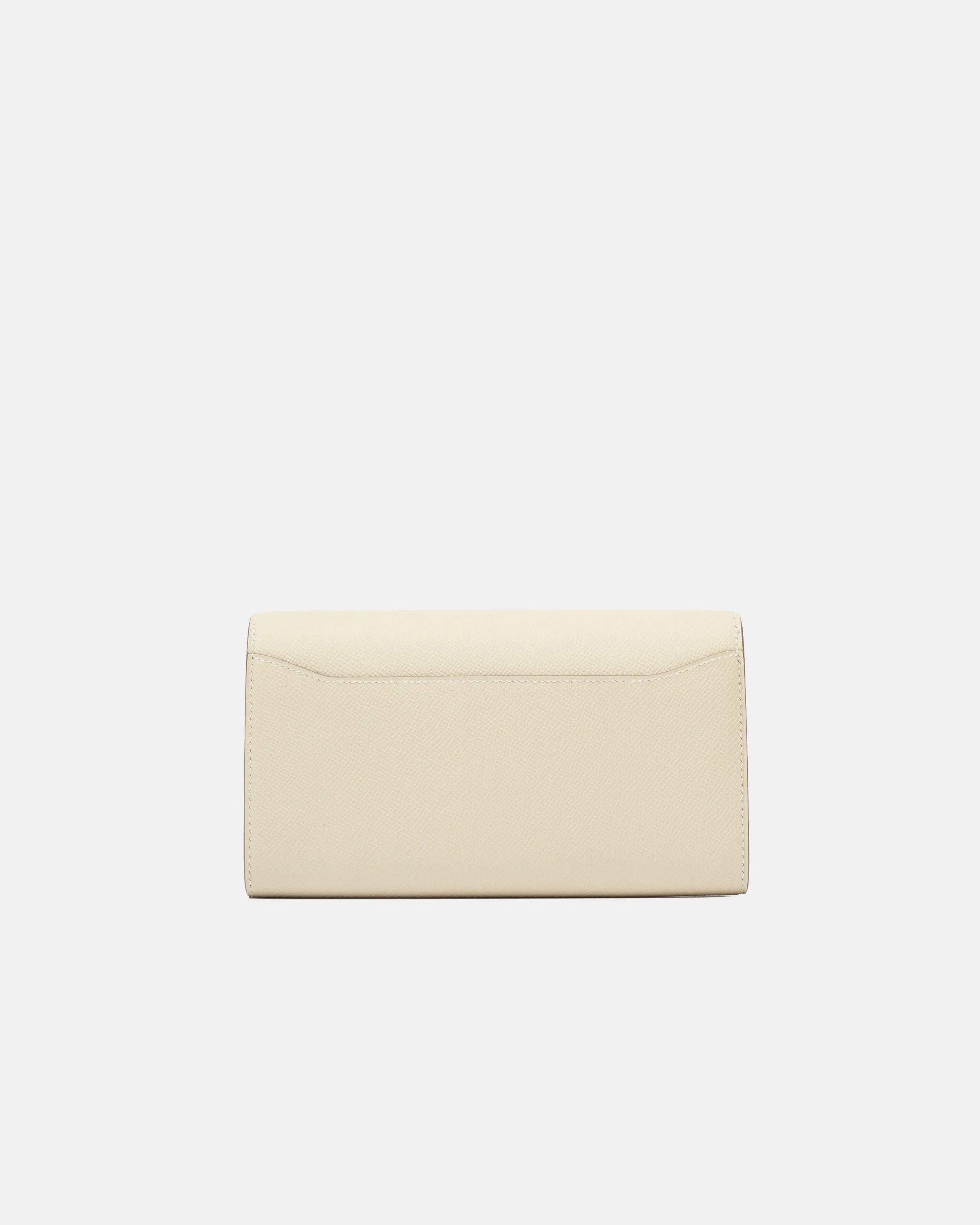 Hermès Constance To Go shoulder bag in nata color and Epsom leather in PHW