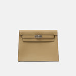 Hermès kelly danse crossbody in trench color and Swift leather in PHW