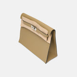 Hermès kelly danse crossbody in trench color and Swift leather in PHW