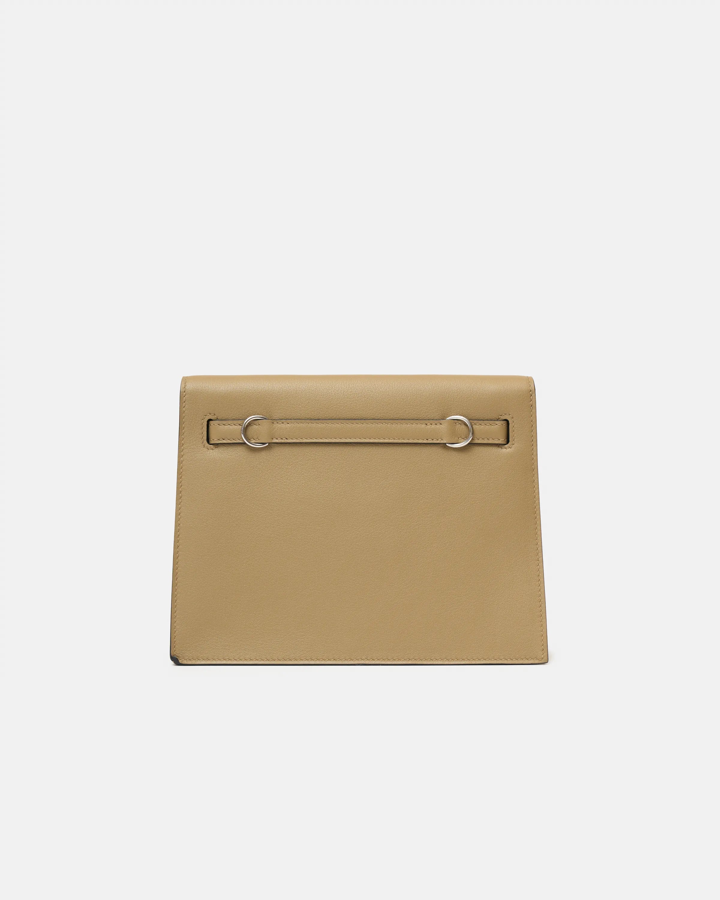 Hermès kelly danse crossbody in trench color and Swift leather in PHW
