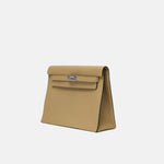Hermès kelly danse crossbody in trench color and Swift leather in PHW