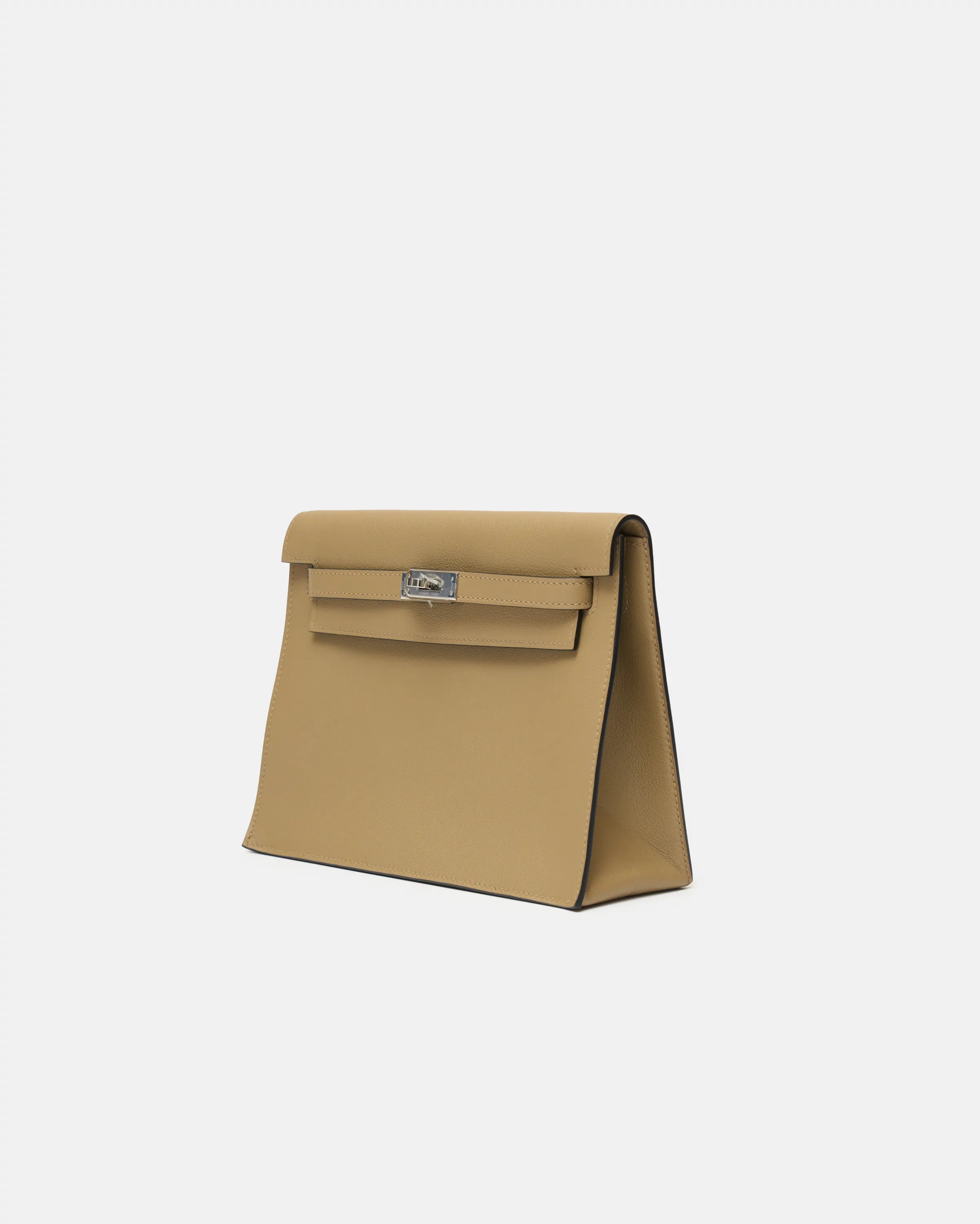 Hermès kelly danse crossbody in trench color and Swift leather in PHW