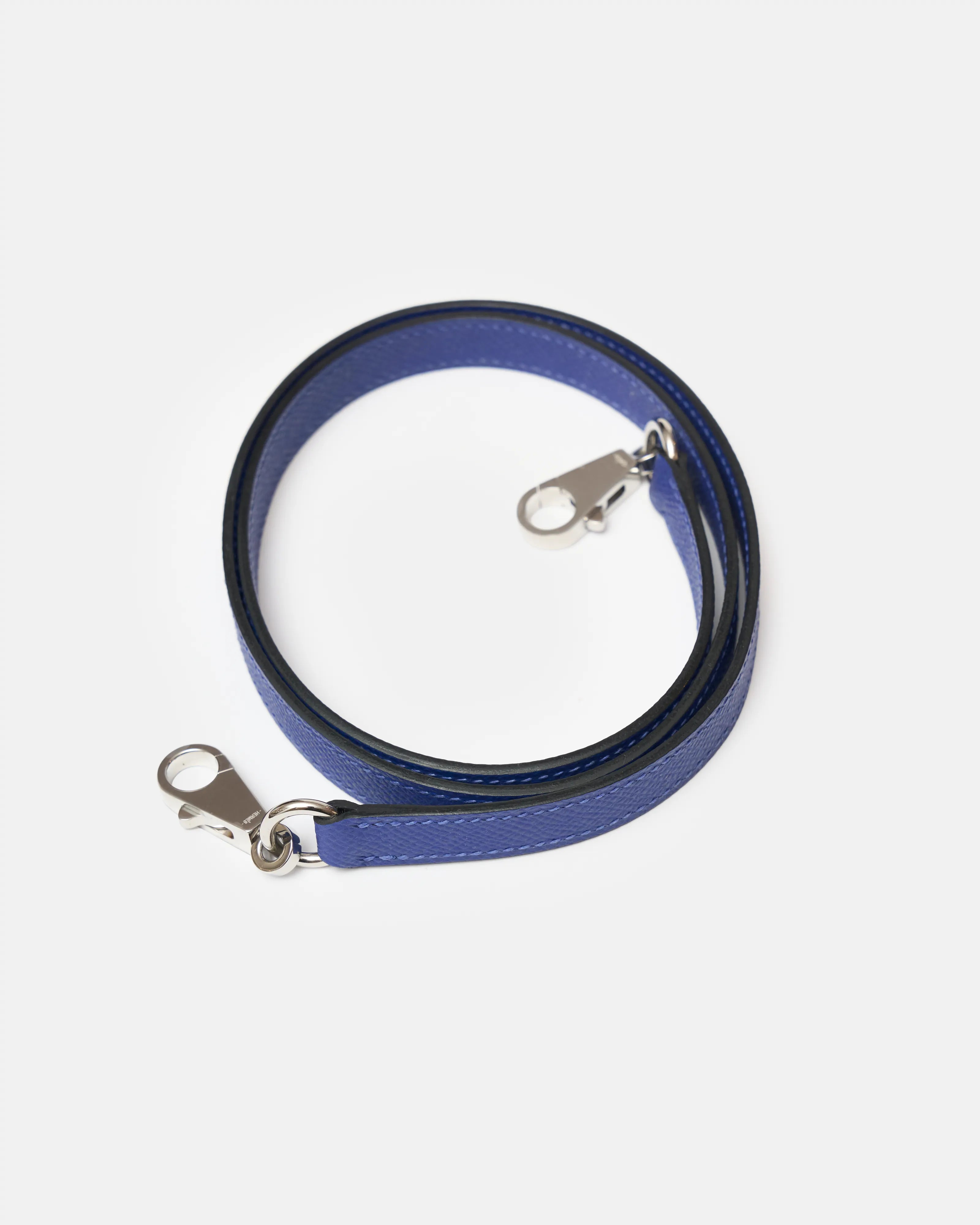Hermès Kelly Sellier 25 handbag in bleu encre color and Epsom leather in PHW