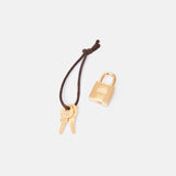 Hermès Mini Picotin 18 bucket bag in Trench color and Clemence leather in GHW