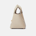 Hermès Mini Picotin 18 bucket bag in Trench color and Clemence leather in GHW