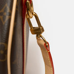 Louis vuitton speedy 25 satchel bag in brown color and monogram coated canvas in GHW 